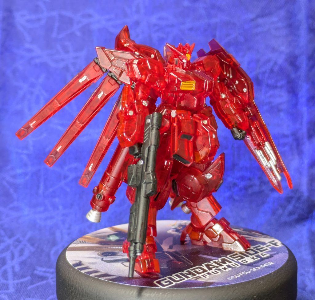 ガンダムアーティファクト　Hi-v ガンダム_クリアレッド–2枚目/制作者：Hammer Smith