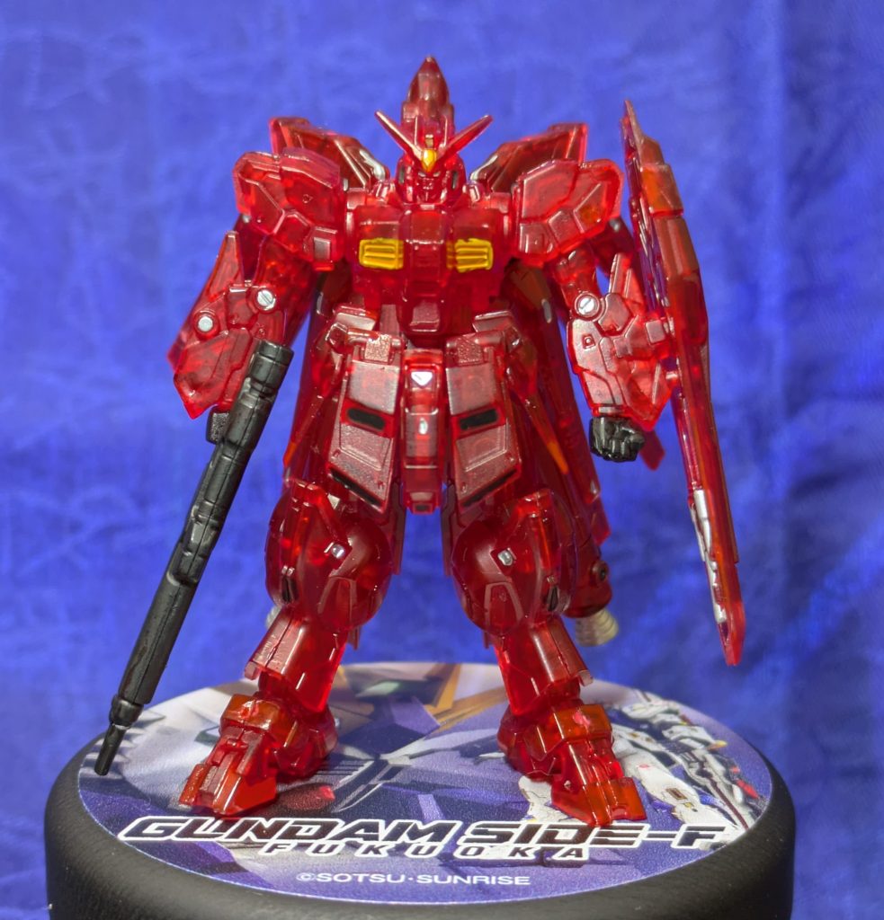 ガンダムアーティファクト　Hi-v ガンダム_クリアレッド–3枚目/制作者：Hammer Smith