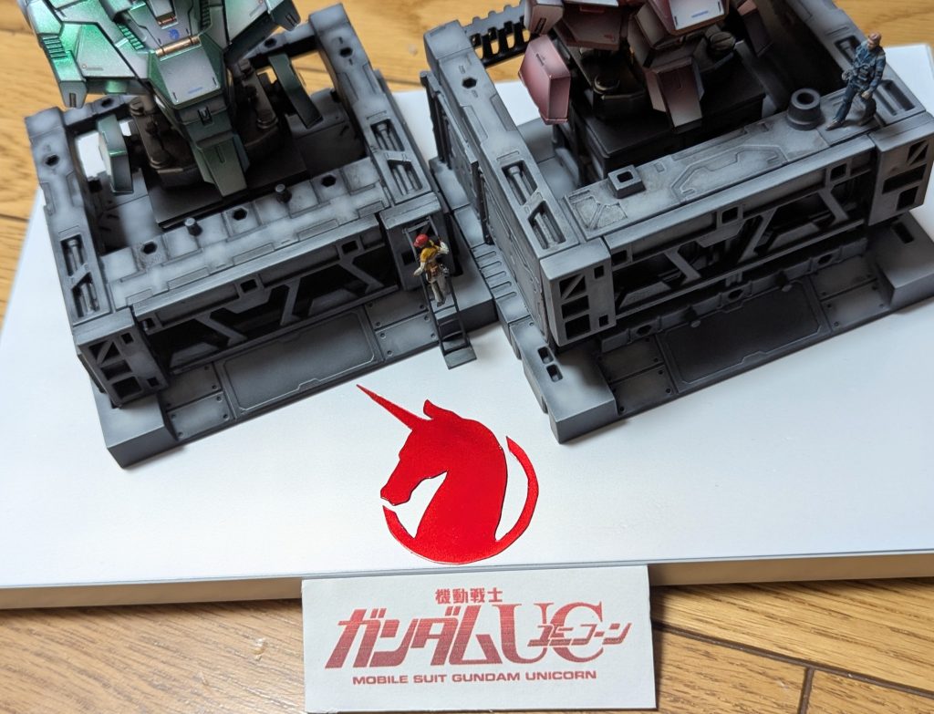 メカニカルバスト　ユニコーンガンダム台座付き–4枚目/制作者：YAMAYAMA