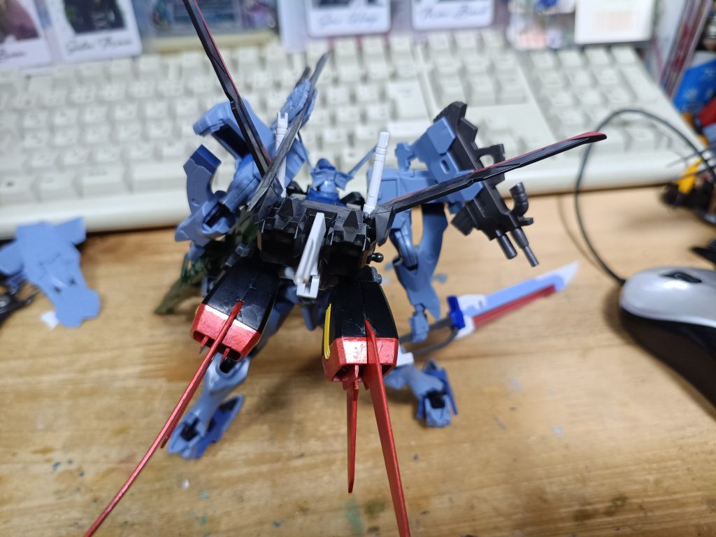 後バッテリーパック連結がちょと行方不明です　多分すぐ弾切れですね(；・∀・)