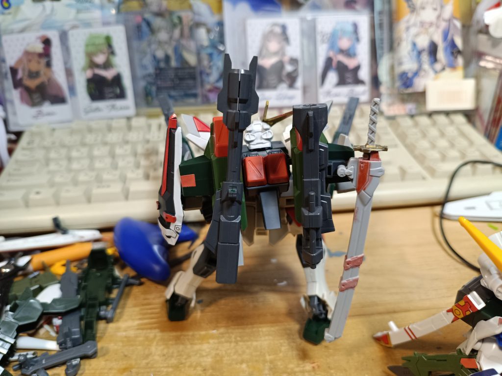 SDのパーツと合体