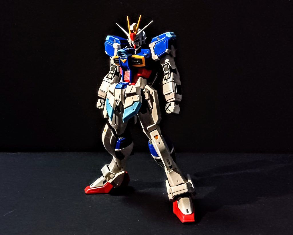 作品名：<p>RGフォースインパルス完成しました。いつも通りへの字スリットと側頭部のダクトのみ墨入れ。 少し前のRGなのにめっちゃクオリティ高いです。変形・合体のギミックも完全再現されながら、いじっていてボロリもしない。もうこれインパ [&hellip;]</p>
