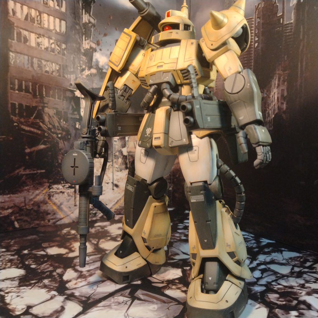 割と完成してみると普通なのですが！😅実際は動力パイプ１個１個グラデーションしたり全てのパーツはシッカリサフから下地作ったりとやる事はやってます！😄