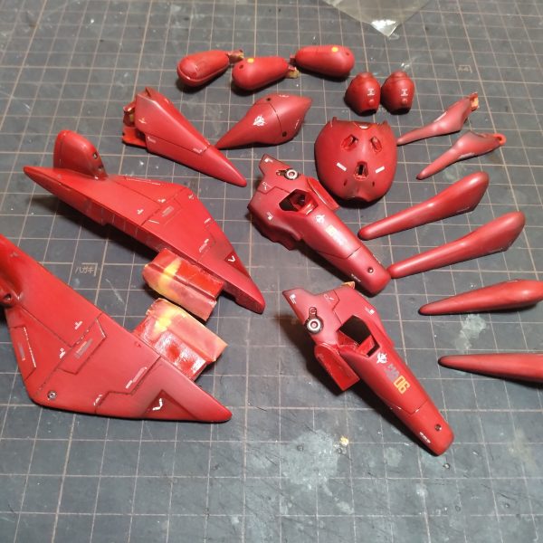 水研ぎしました！😄この後乾かしてからオーバーコートして次はコンパウンドで磨いてワックスかけます！😀（2枚目）