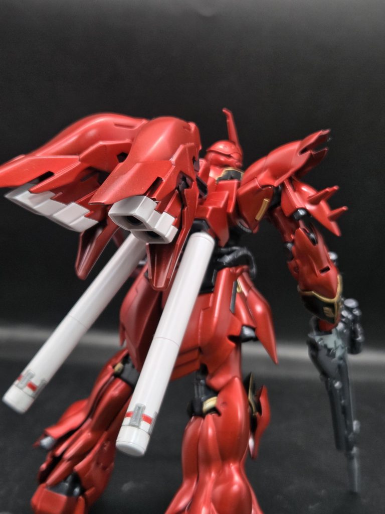 ホワイトパーツにはホワイトパール足してパール塗装にしてあります。