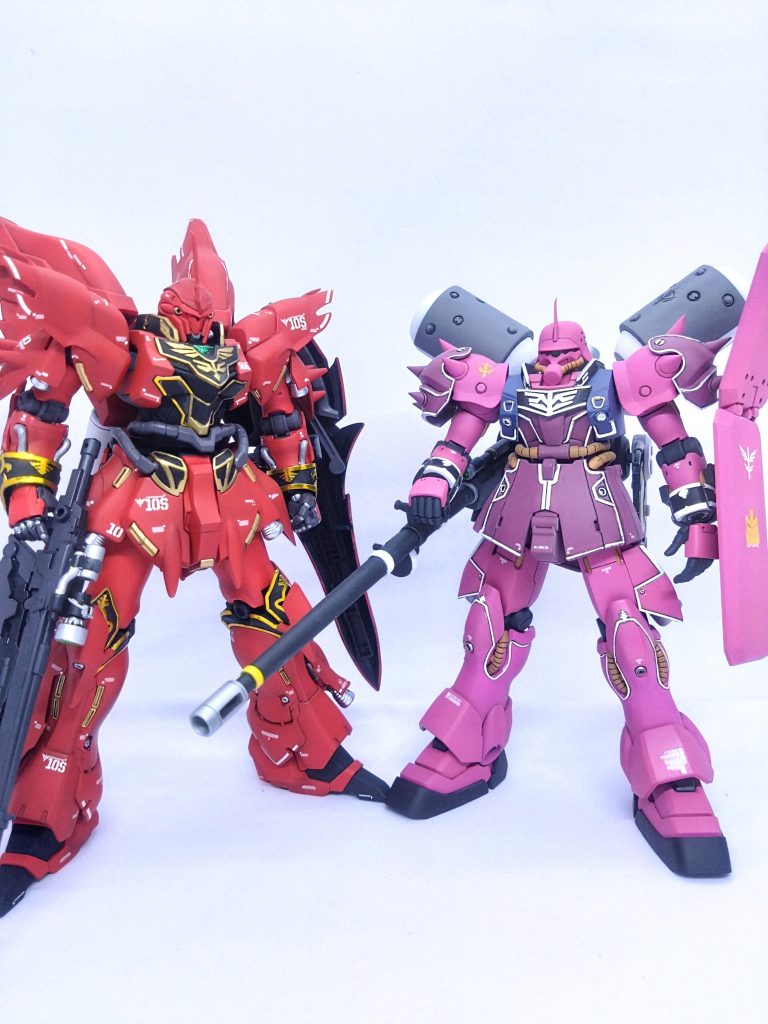 大佐を慕うイカれた部下の機体と記念撮影✨