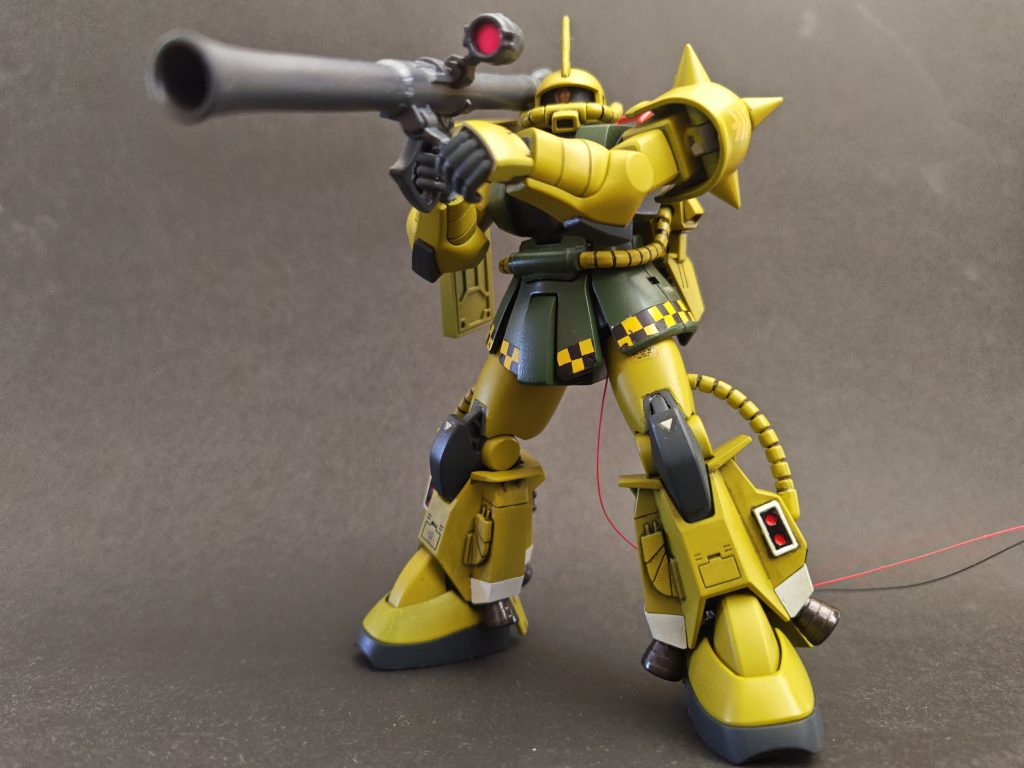 特に派手な改造してません。プラモデルを作るのが久々なので、リハビリ用にノーマルに纏めてます。