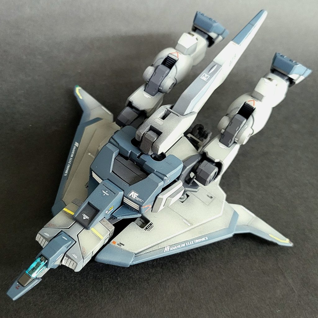 無理な変形なので、やはり機体にかなりの厚みが…。大気圏内の飛行は難しそうです。しかし、非常に楽しく作成出来たので、とても良い経験でした。&nbsp;最後までご覧頂き、ありがとうございますm(_ _)m