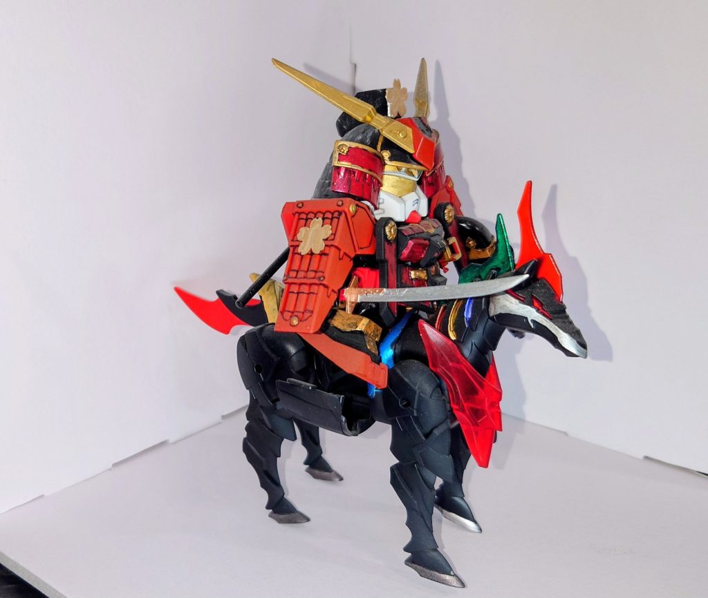 午年ということで機動武者頑駄武 桜花 騎馬武者ver.今年もよろしく!