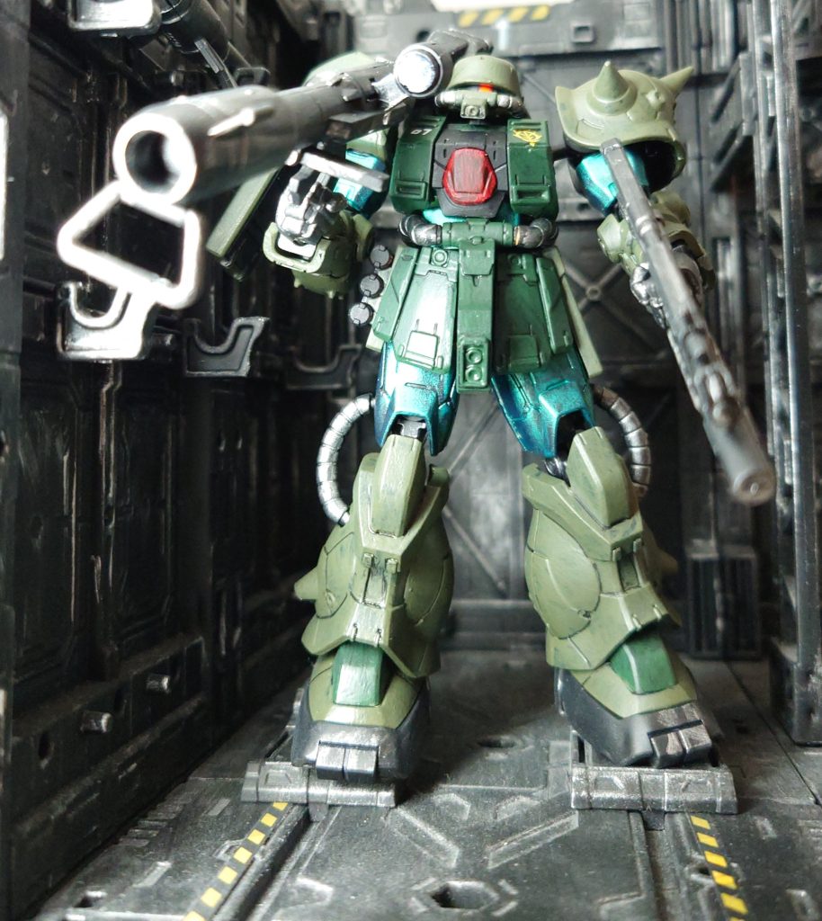 　兵士「ザク改！　でるぜ！」カタパルトに射出されて、ザク改は宇宙空間に最後の出撃をした