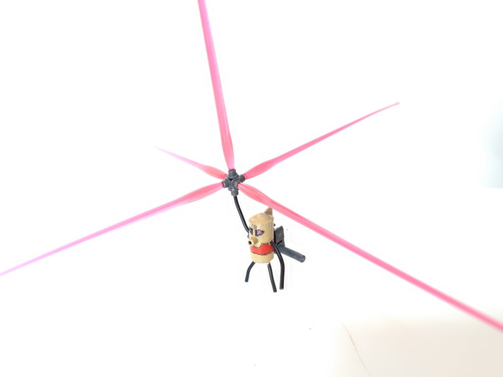 この通りビームが出ます