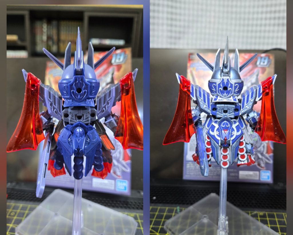 この作品はホントに細かい装飾が多くてぶっちゃけると&nbsp;ごまかしてる部分があります(gundam-kao10)