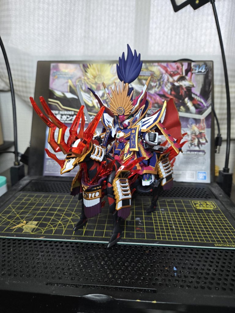 信長を乗せてハイ・ポーズ(gandam-hand1)♪特に多くのコメントはないな(笑)&nbsp;ではまた次でお会いしましょう♪&nbsp;