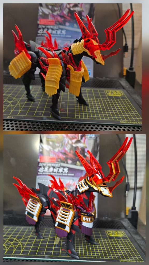 けどホントに少ないパーツで良くできてるなぁって感心(gundam-kao3)