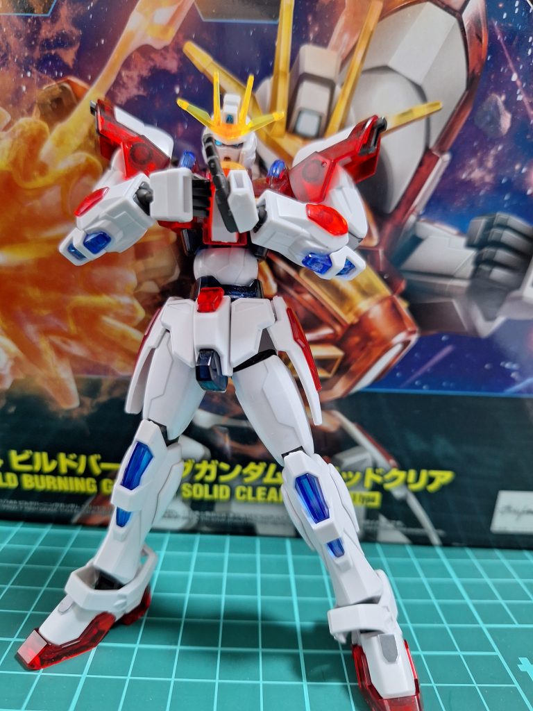 ビルドバーニングガンダム　ソリッドクリア–2枚目/制作者：@tanatanaretort