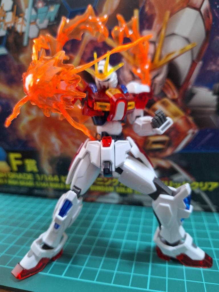 ビルドバーニングガンダム　ソリッドクリア–5枚目/制作者：@tanatanaretort