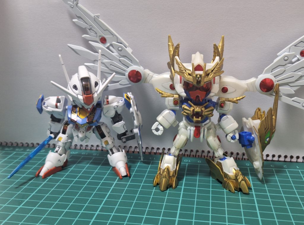 組み合わせ前の二体