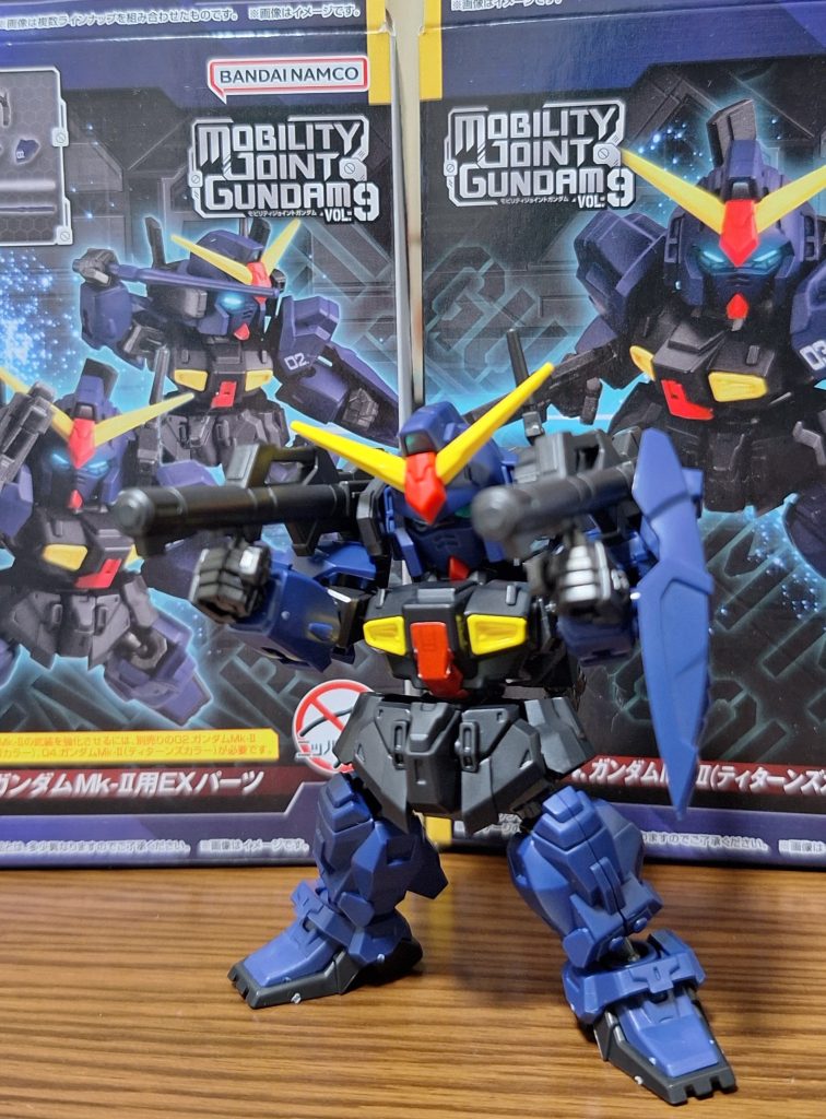 モビリティジョイント　ガンダムMk-II　ティターンズカラー–2枚目/制作者：@tanatanaretort
