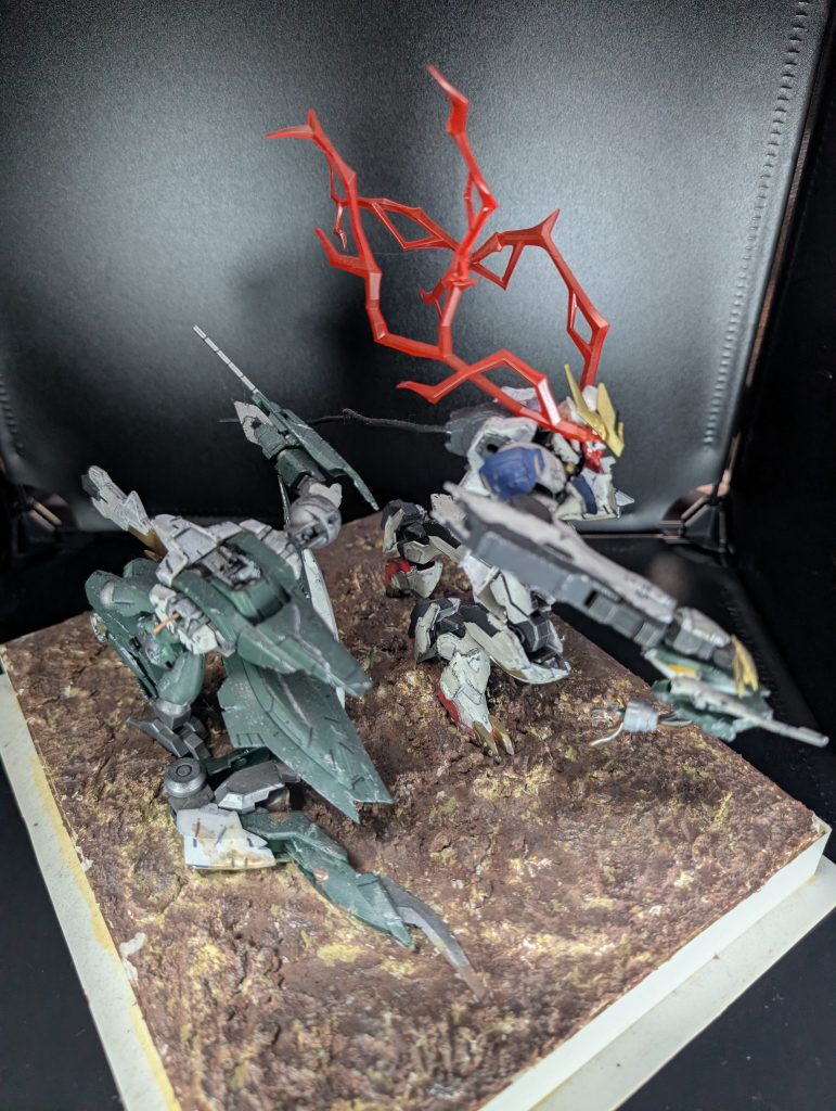 [ifエンド]ガンダムバルバトスルプスレクスVSレギンレイズジュリア–3枚目/制作者：しま