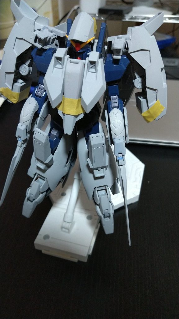 本体は一部しか塗装していないです