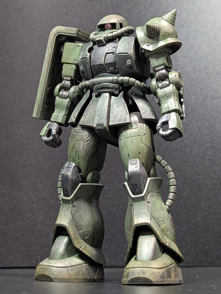 ザクⅡオリジン(地上戦仕様)–5枚目/制作者：Chef_tea