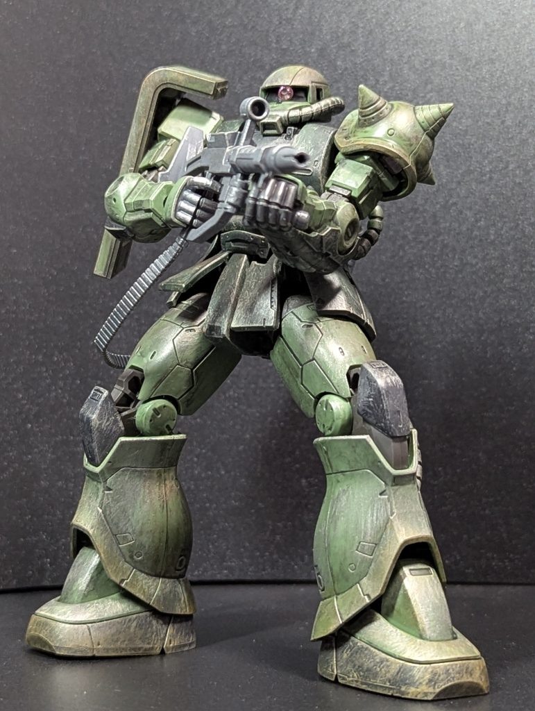 ザクⅡオリジン(地上戦仕様)–4枚目/制作者：Chef_tea