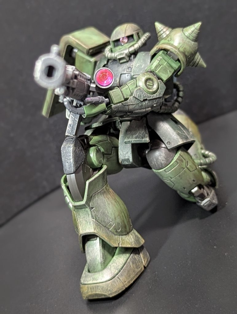 ザクⅡオリジン(地上戦仕様)–3枚目/制作者：Chef_tea