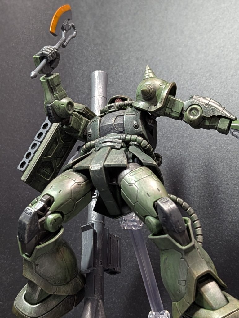 ザクⅡオリジン(地上戦仕様)–2枚目/制作者：Chef_tea