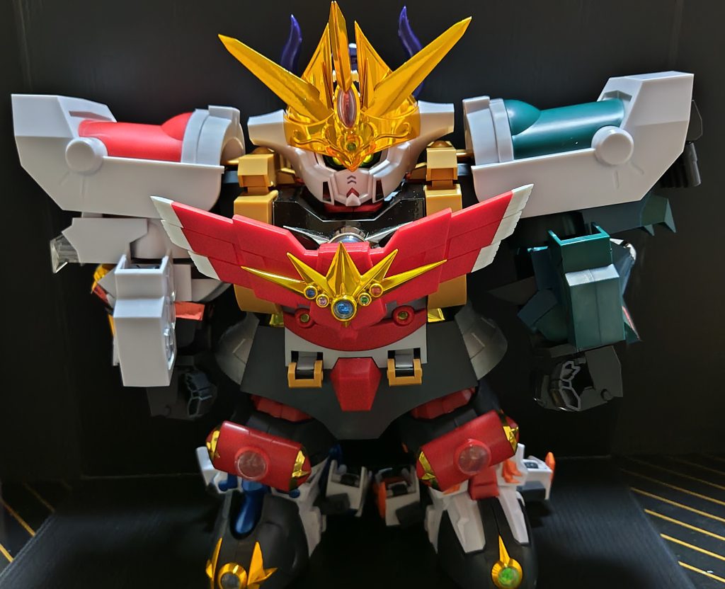 そして……輝光合身！ガンジェネシス！！