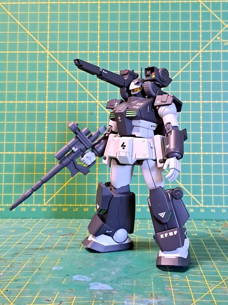 表面処理と塗装の鍛え直しを兼ねた一作、そのため配色は原典通りでデカールも控えめ。