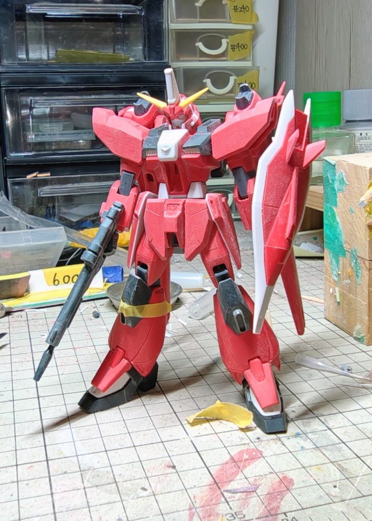 表面処理おわり、塗装前状態。