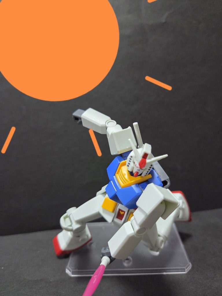 ジーンザク撃破。爆発がテキトーすぎる、、、、、