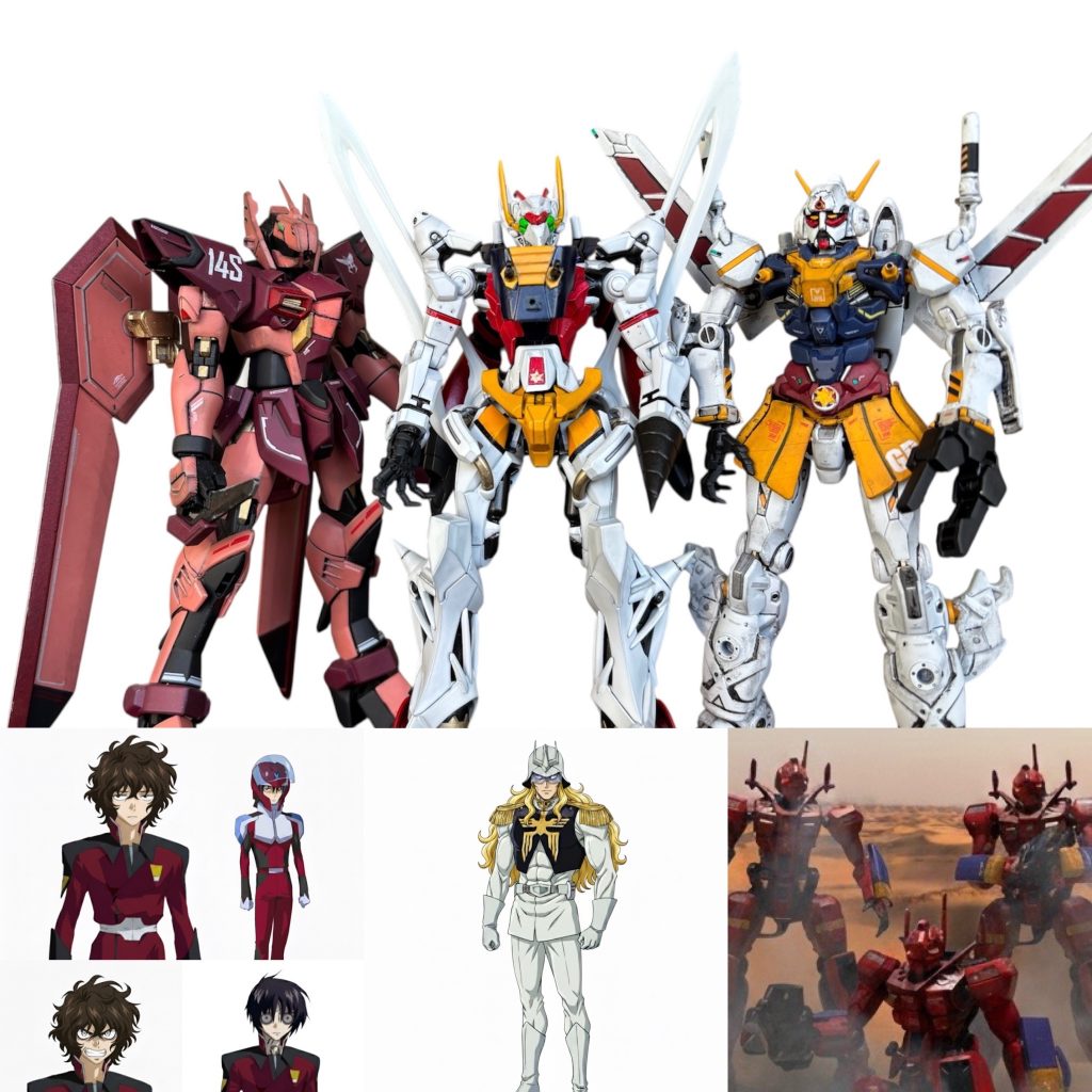 ケンが強化改良型ガンガルから強化新型ガンガルに搭乗するまでの妄想です。