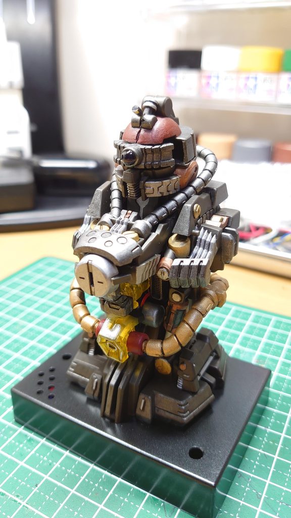 内部フレームも塗装しました。