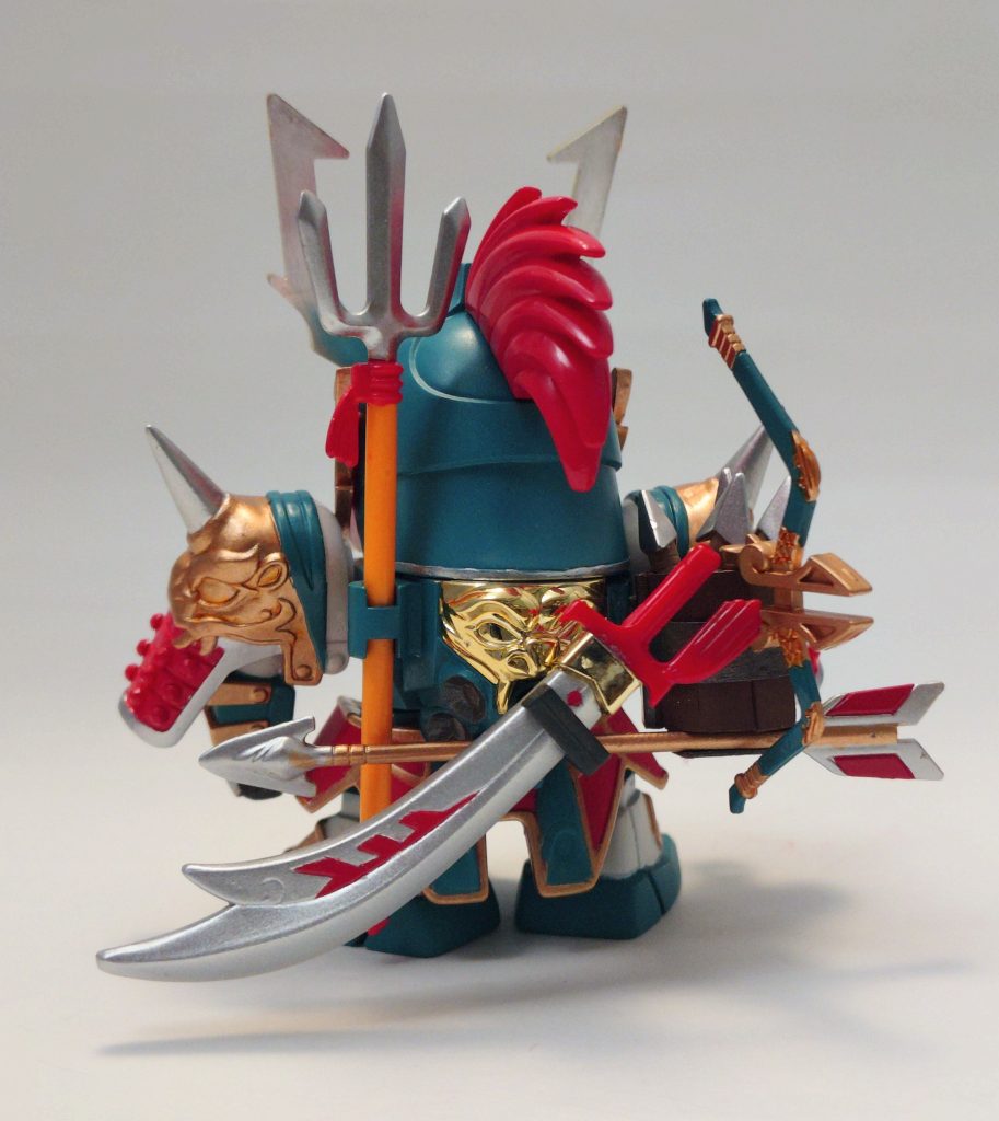 沢山の武器で情報量が多くなった後ろ姿。お気に入り(笑)。