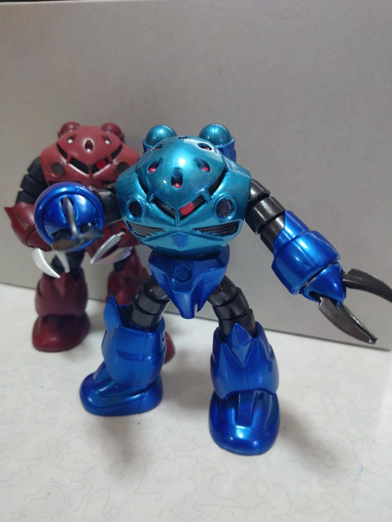 ズゴック　メタリック塗装–4枚目/制作者：Gaku