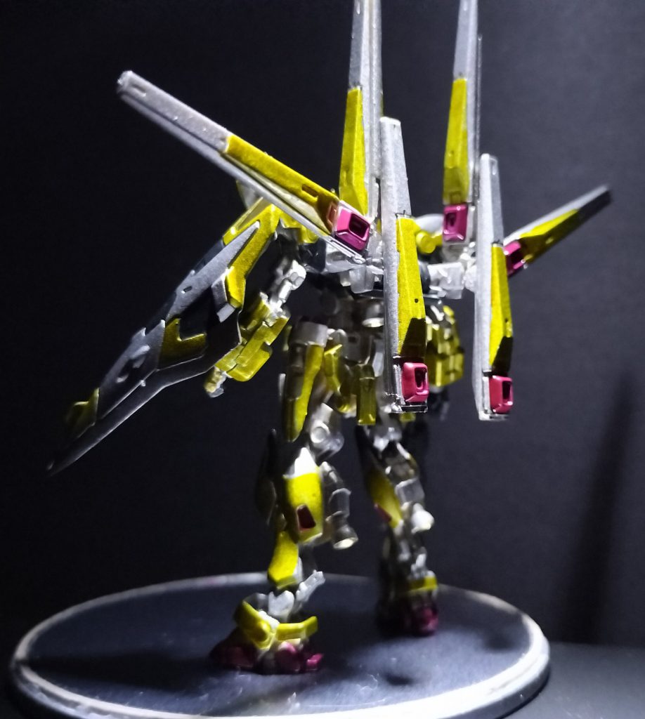 まさかの予期せぬカラーリング変更、自分でびっくりしました。