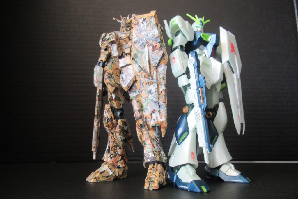 ガンダムベース限定 νガンダム νGUNDAM （ペインティング モデル）by Pandaddy&Co.–5枚目/制作者：Pandaddy