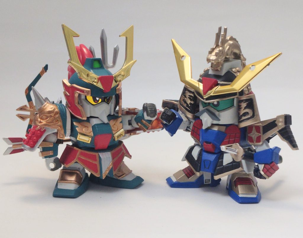 最後は親子でツーショット!精太は代々武士の家柄という設定だったのに親父は異国武者やんけ!と子供心に思ったものでしたが、まあ異国の武士だからいいんだ…などと今なお自分にいい聞かせています。ご覧いただきありがとうございました。