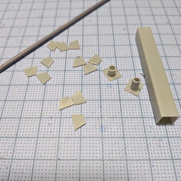 イオフレーム獅電のパーティングライン処理に飽きてきて、ちょっと武器の自作中です。中々難しい。（2枚目）