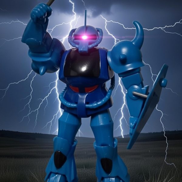 【デジラマ加工】過去作の旧キットジオンモビルスーツたち。