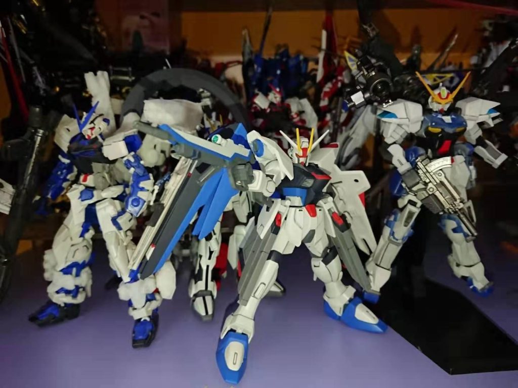 HG•フリーダムガンダム–8枚目/制作者：risuisei