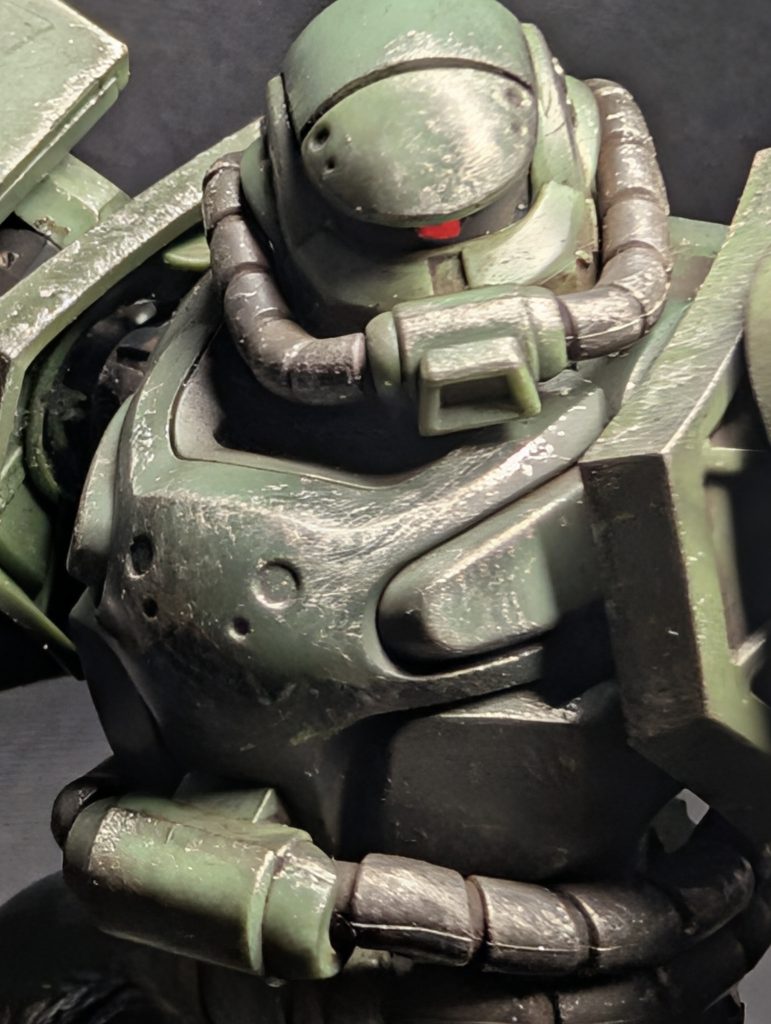 基本モビルスーツは汚れてる方がかっこいいと思ってます😂