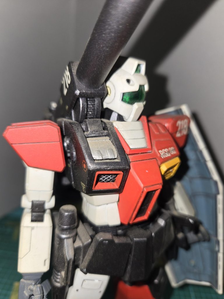 キャノン基部のメカっぽいところもお気に入りです。