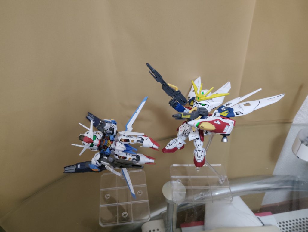 SDEX　ウイングゼロとエアリアル