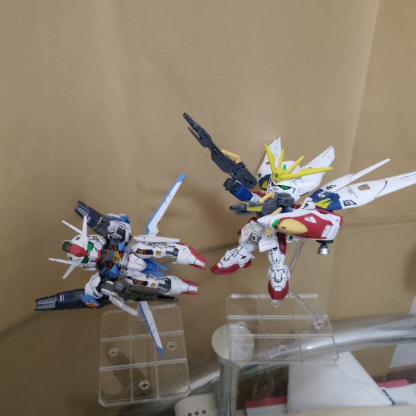 SDEX　ウイングゼロとエアリアル