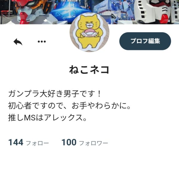 フォロワー100人ありがとう！