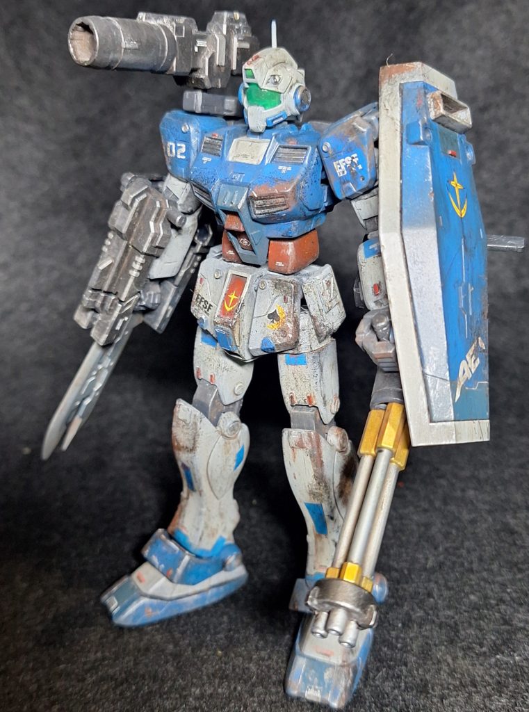 HG　寒冷地仕様ジム　瀧川カラー汚し塗装