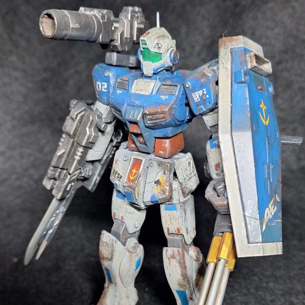 HG　寒冷地仕様ジム　瀧川カラー汚し塗装