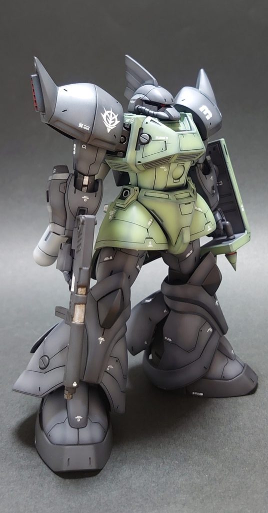 斜めから。ふくらはぎ展開バージョン。